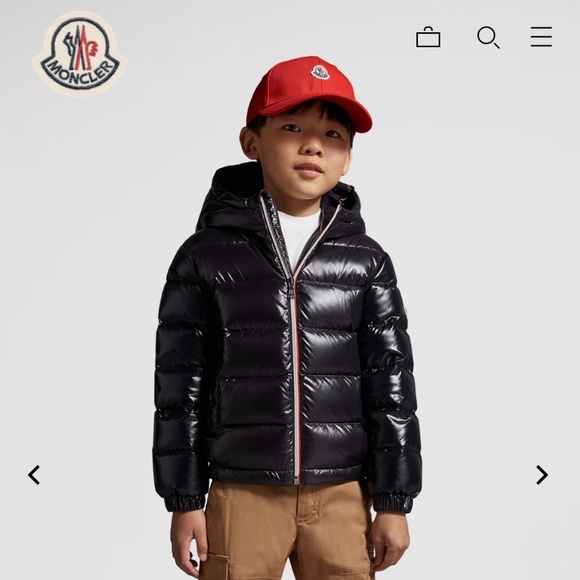 Kids MONCLER Dawn coat/doudoune en plumes MONCLER - Picture 1 of 10